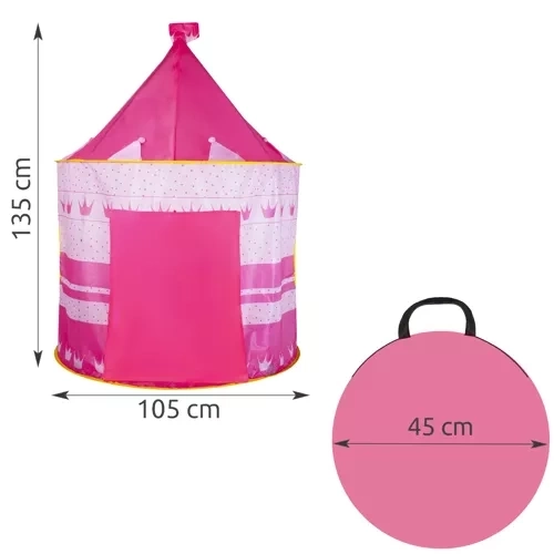 Kinder tent roze 23475