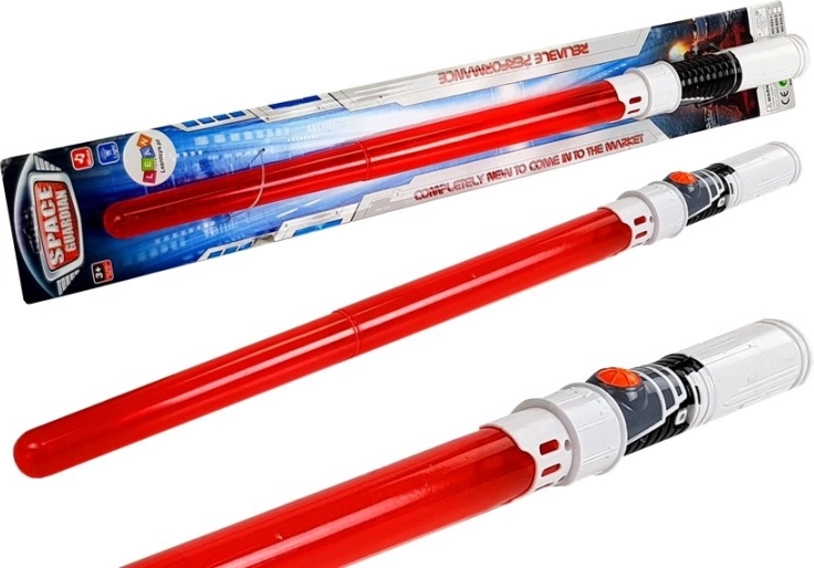 Ruimtelichtzwaard rood