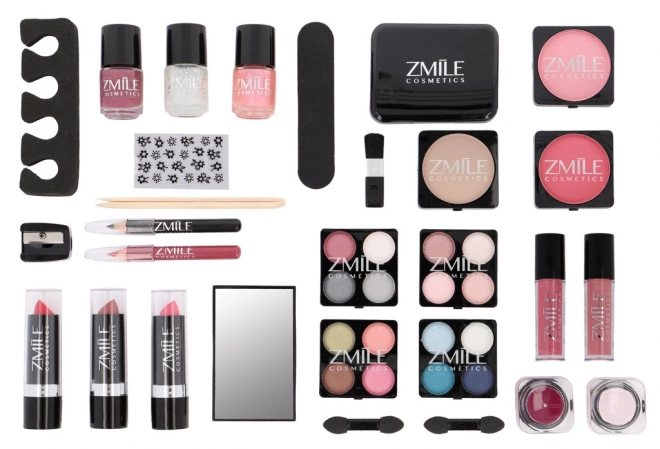 Cosmetische koffer Acrylic - 42 stuks
