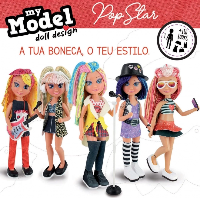 EDUCA Creatieve set Mijn Model Popster Pop