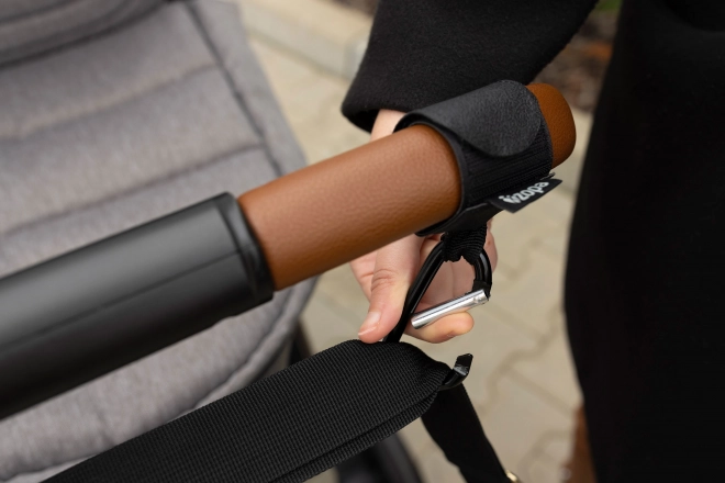 Multifunctionele band met haak 2 stuks, Zwart