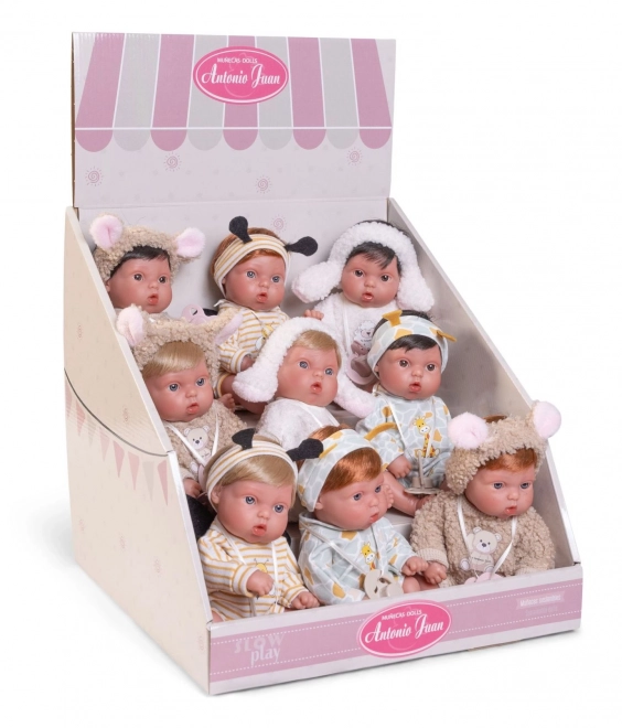 Antonio Juan 85317-2 Picolín schaap - realistische baby pop met volledig vinyl lichaam - 21 cm