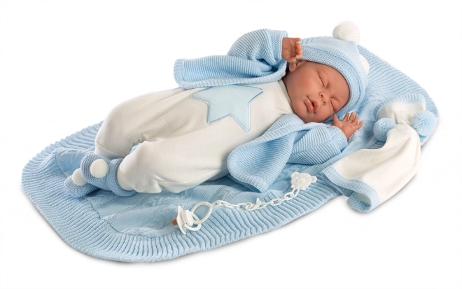 Llorens M740-45 outfit voor babypop NEW BORN maat 40-42 cm