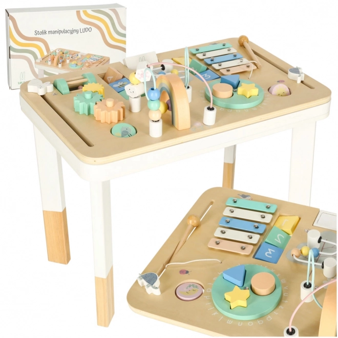 Houten Montessori Tafel voor Kinderen Lulilo