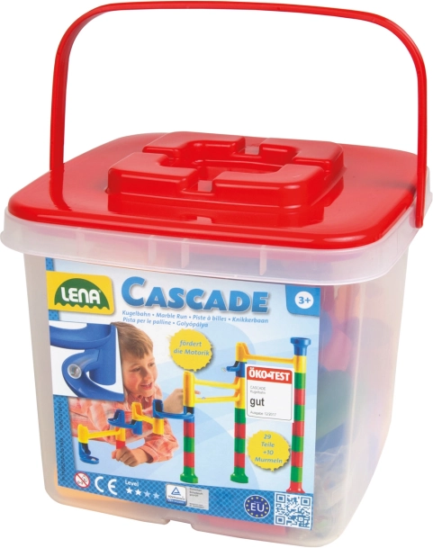 Cascade bouwset in emmer – 29 onderdelen
