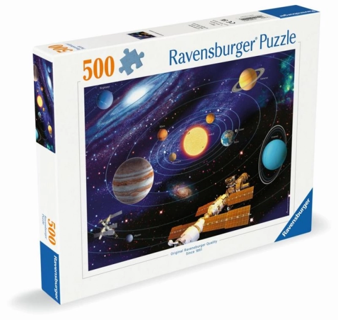 Zonnestelsel puzzel