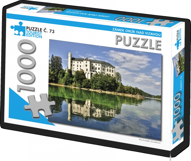 Puzzel Kasteel Orlík nad Vltavou 1000 Stukjes