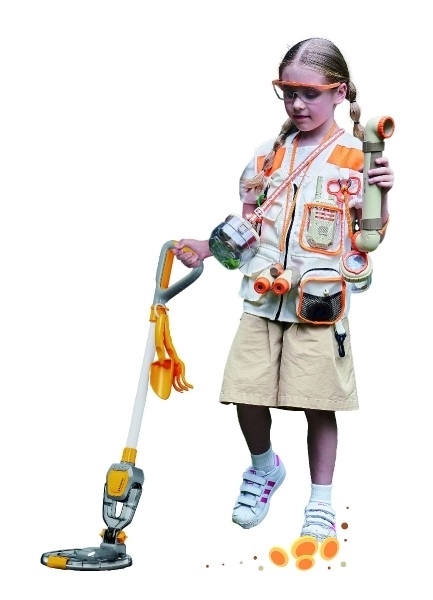 Metaaldetector voor kinderen met LED-licht en geluid