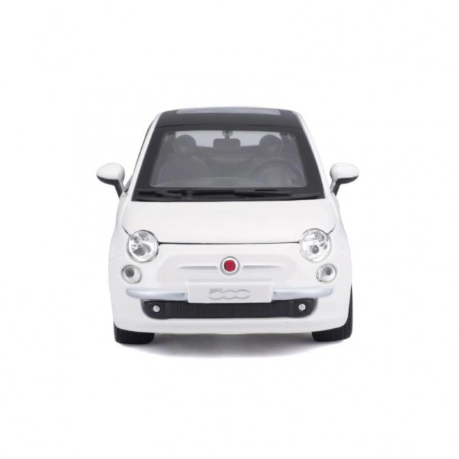 Bburago 1:24 Fiat 500 (2007) Wit