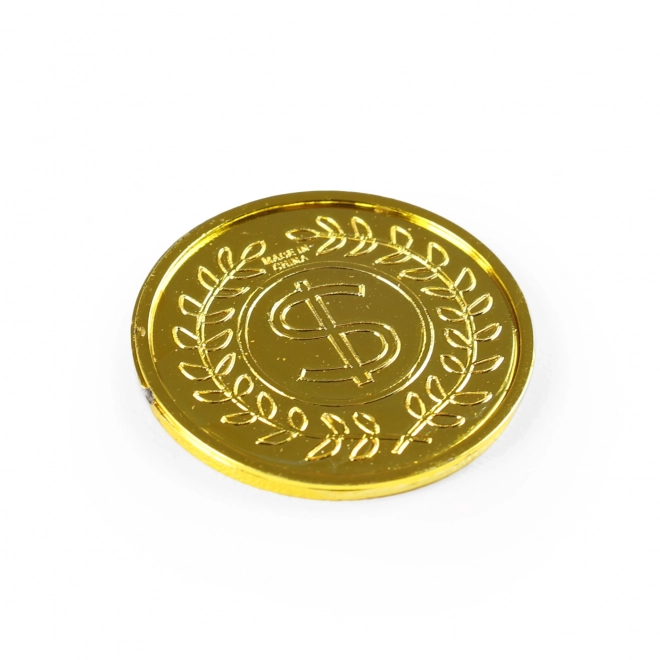 Gouden munten in zakje