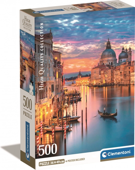 Puzzel 500 stuks Verlichte Venetië