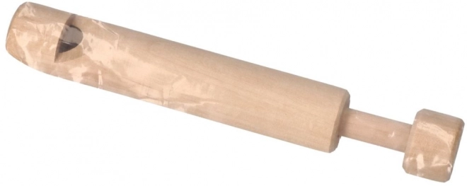 Goki houten fluit met schuifbare zuiger