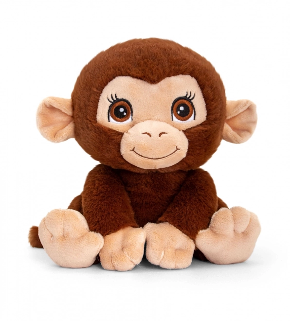 Keel Toys SE1096 Keeleco Aap - eco pluchen speelgoed 16 cm
