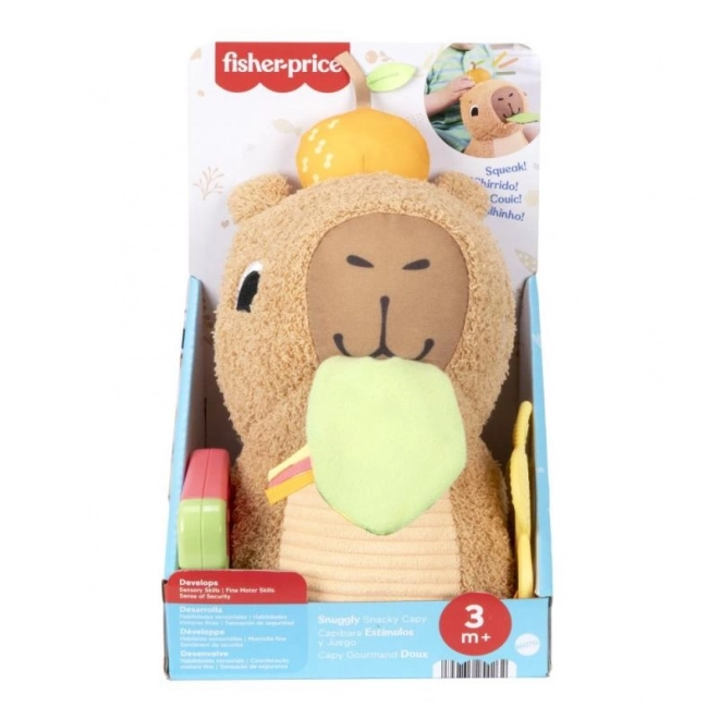 Fisher-Price pluchen speelgoed capibara met accessoires