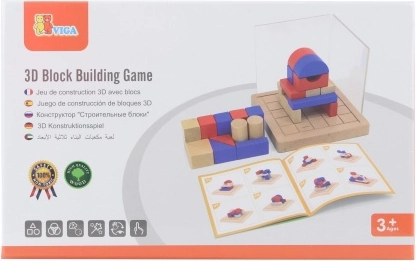 houten 3D bouwset Montessori VIGA