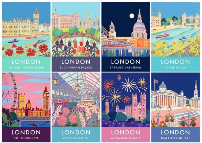 Ravensburger puzzel Londen in vintagestijl 1000 stukjes