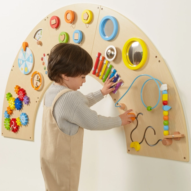 VIGA wandmanipulatiebord Luk Montessori