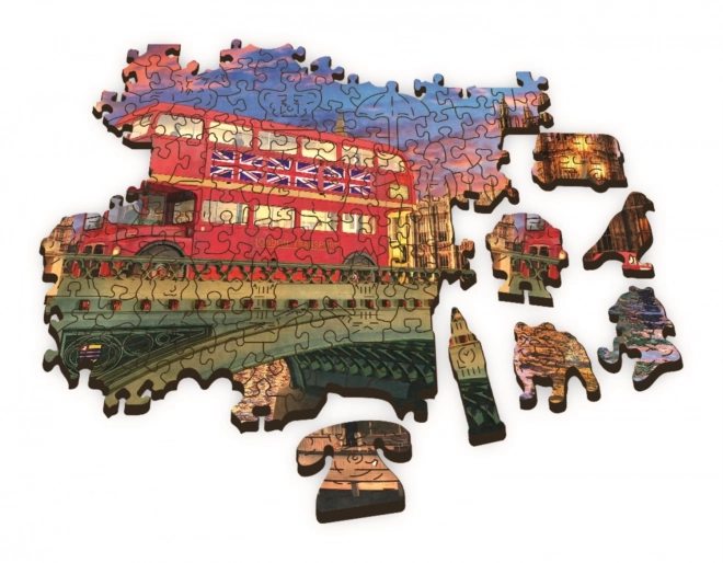TREFL Hout Ambacht Oorsprong puzzel Westminsterpaleis met Big Ben 501 stukjes