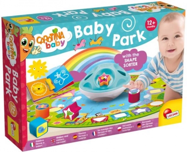 park van vormen en kleuren LISCIANI Carotina Baby – educatief speelgoed voor kinderen vanaf 12 maanden