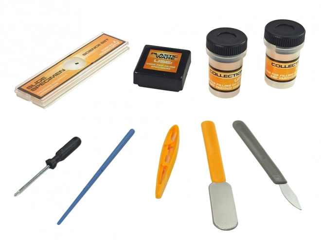 Microscoop voor wetenschappers Educatieve set Geel 100x 400x 1200x