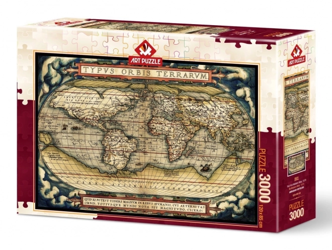 ART PUZZLE Puzzel De eerste moderne atlas uit 1570, 3000 stukken