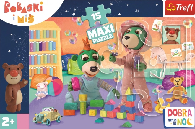 Puzzel Goedenacht, Treflíci Vrolijke wereld van kinderen MAXI