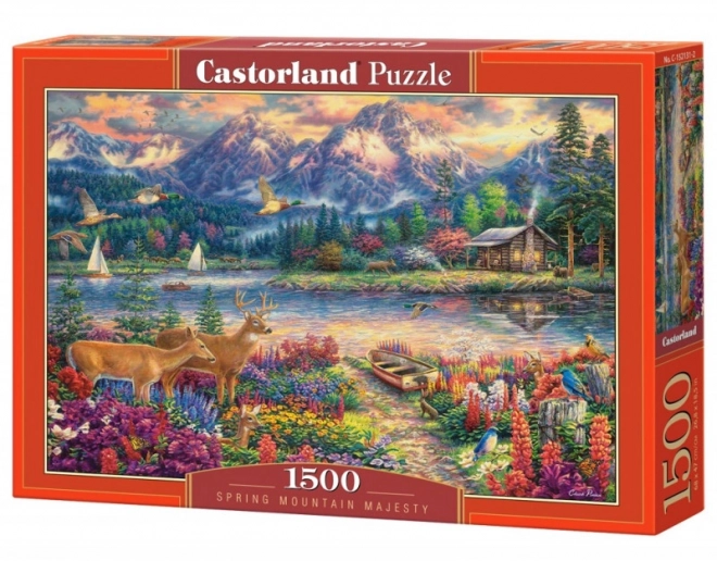 Puzzel 1500 stukjes Lenteberg Majesteit