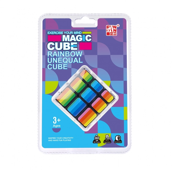 Puzzel Magische Kubus Regenboog