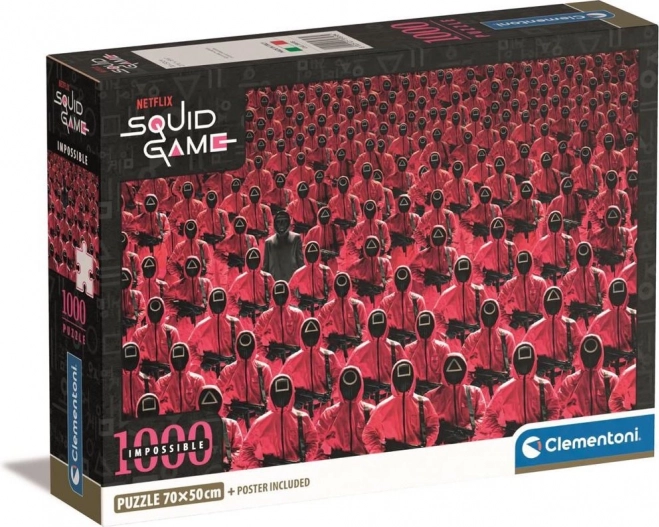 Clementoni puzzel Impossible Squid Game 1000 stukjes