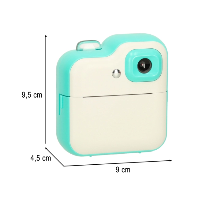 Kinderen instant camera met thermoprint 24MP met 1GB geheugen – groen