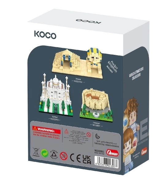 Bouwpakket KOCO Colosseum mini plastic
