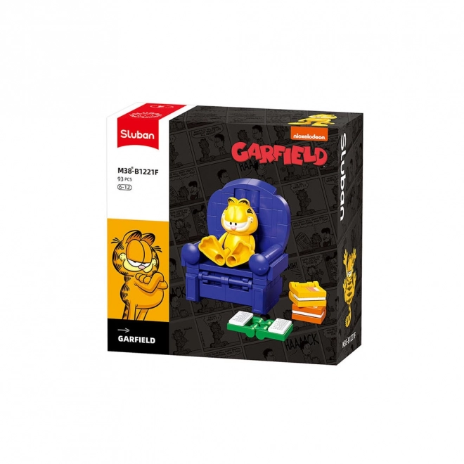 Garfield in de stoel - bouwset Sluban