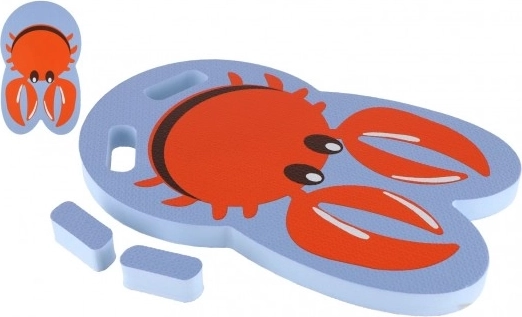 Kinder zwemplank van schuim met krab 25 × 41 cm