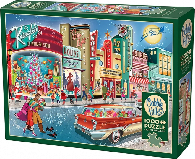 Puzzel Vintage straat 1000 stukjes