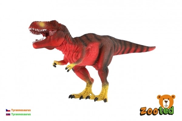 Tyrannosaurus zooted plastic 26cm in zak