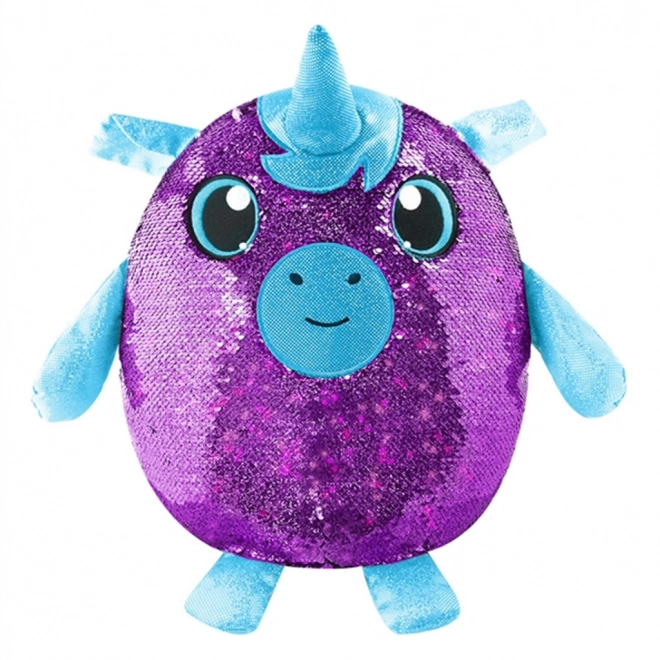Grote mascotte met pailletten Cekinusie Shimmeez 36 cm mix 8 patronen