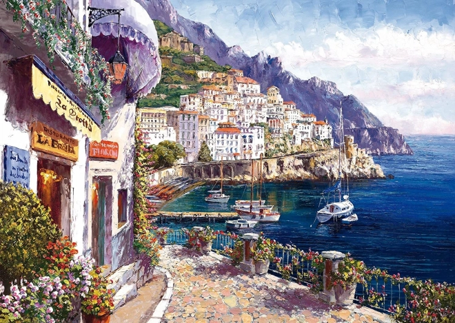 Puzzel Middag in Amalfi 2000 stukjes SCHMIDT