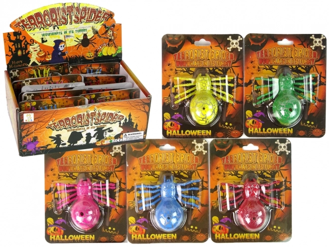 Groeispin met wormen 7 cm