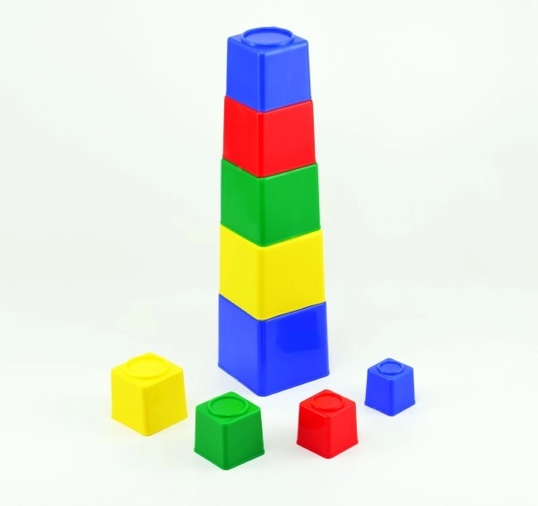 Kubus piramide kinderspeelgoed