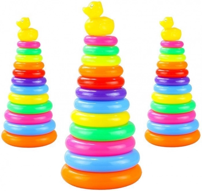 Piramide van cirkels Piramide 40 cm hoge puzzel