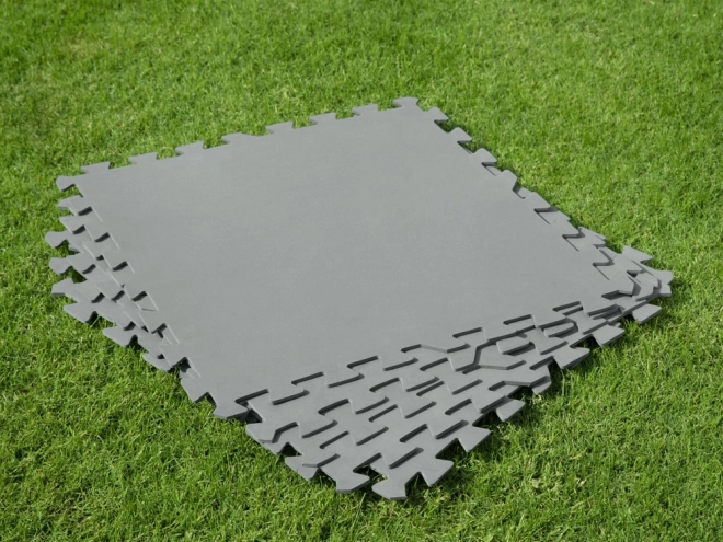 Bestway schuim mat voor zwembad grijs