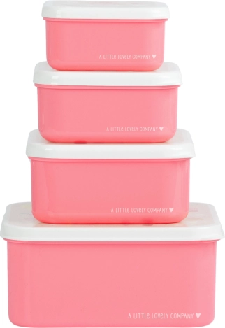 Set van vier snackdoosjes A Little Lovely Company – IJsjes