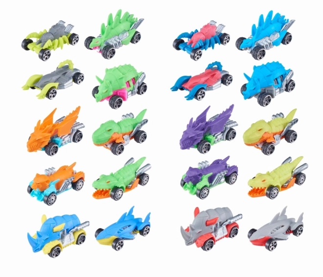 Teamsterz Beast Machines metalen autootje 7,5 cm (assorti)
