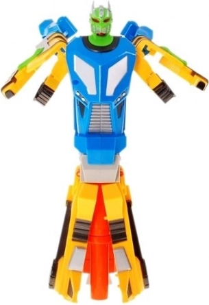 Blaster die verandert in een robot
