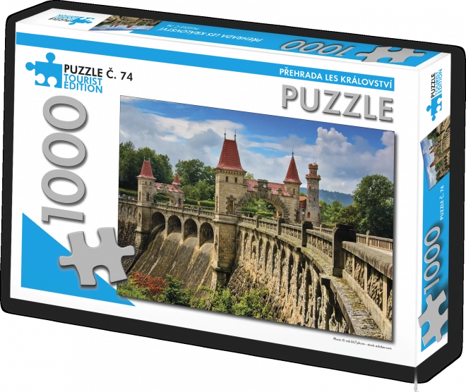Puzzel Stuwmeer Bosrijk 1000 stukjes - Toeristische editie