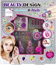 LUKKY set Beauty Design make-up en nagels voor kinderen