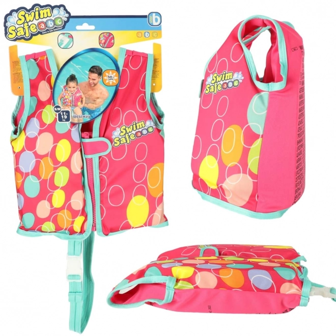 Roze zwemvest voor kinderen BESTWAY