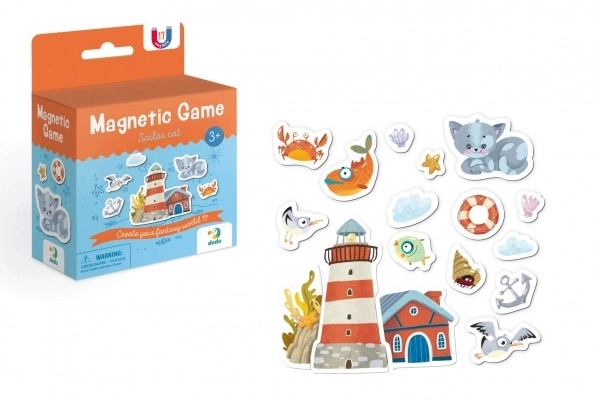 Magnetisch spel Kat en Vuurtoren
