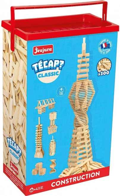 Jeujura houten bouwset Técap Classic 300 onderdelen