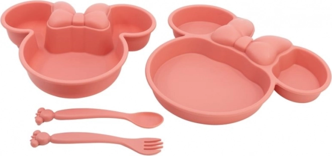 Kinder eetset Minnie Mouse 4in1